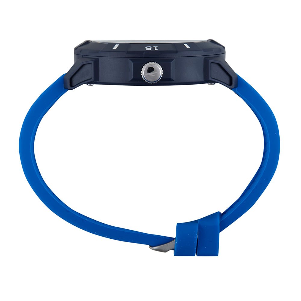 Relógio Masculino Speedo Esportivo Preto e Azul Preto 4