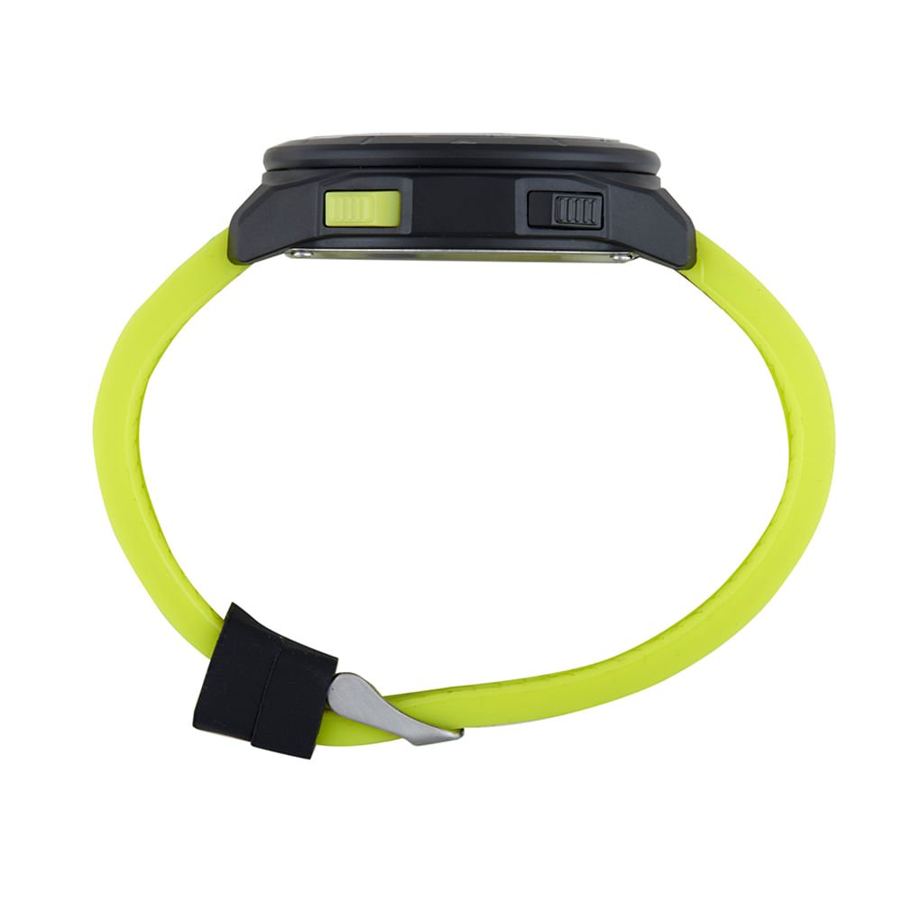 Relógio Masculino Speedo Pedômetro Preto Detalhes Amarelo Preto 4