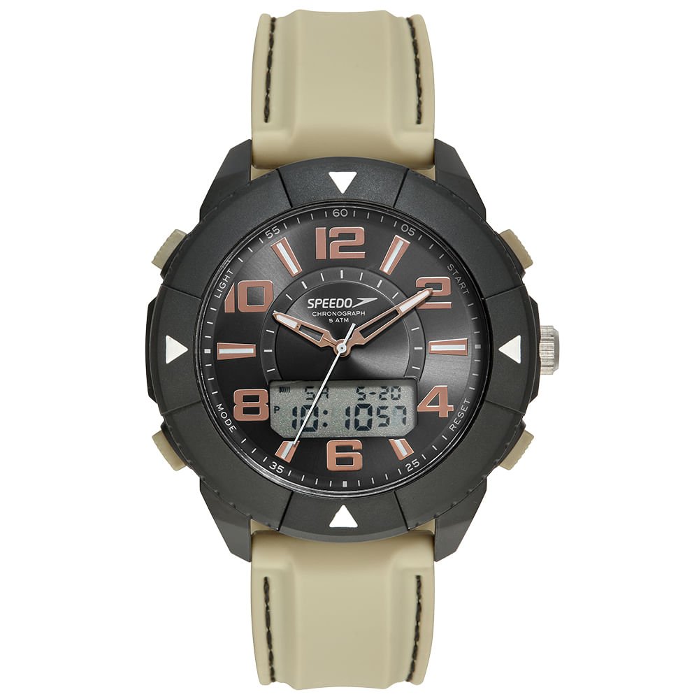 Relógio Masculino Speedo Anadigi Silicone
