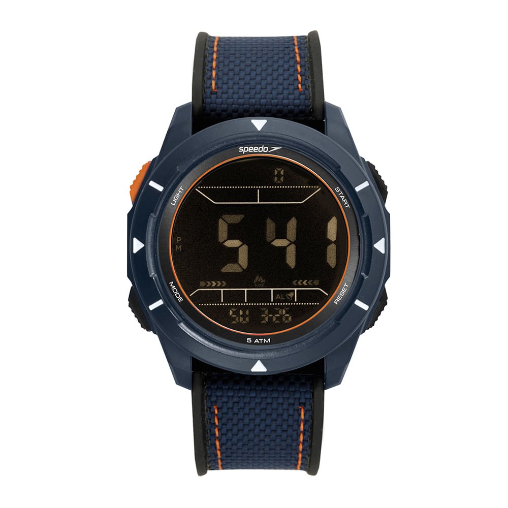 Relógio Masculino Speedo Azul Pedômetro Azul 4