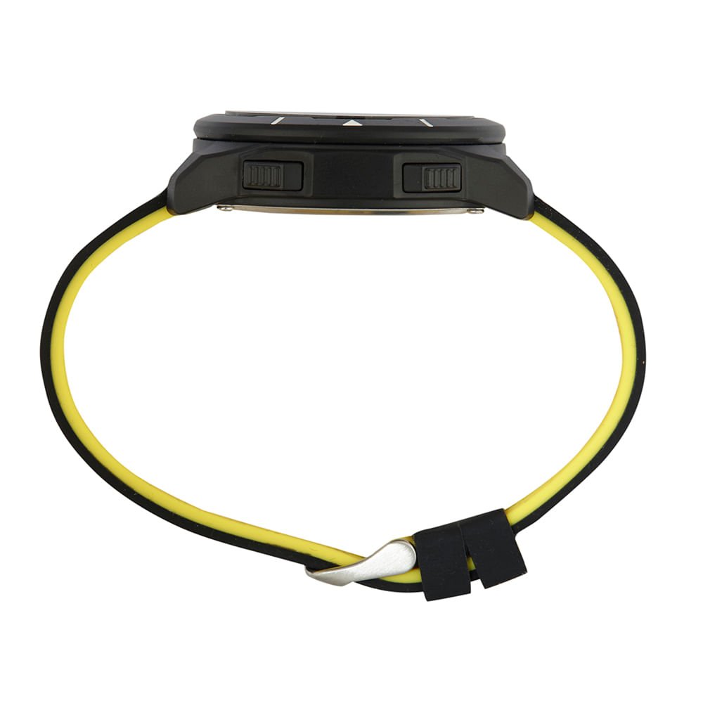 Relógio Masculino Preto Speedo Anadigi Pulseira Silicone Preto 3