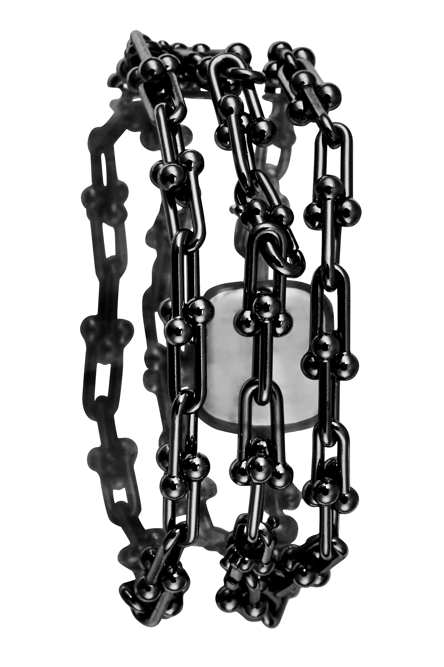 Relógio Feminino My Way Corrente Versátil Preto Preto 2