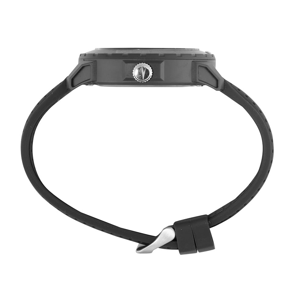 Relógio Masculino Speedo Analógico Preto Silicone Preto 4