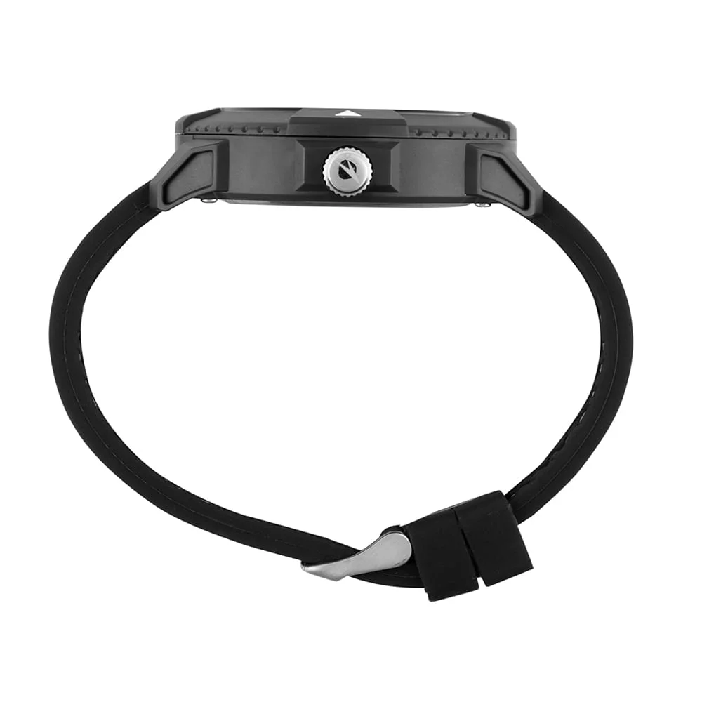 Relógio Masculino Speedo Analógico Azul Silicone Preto 5