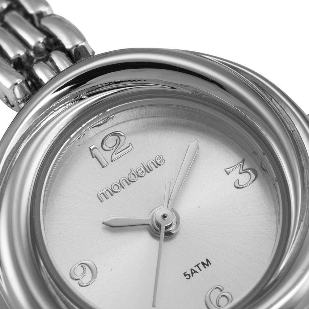 Relógio Feminino Prata Estilo Vintage Prata 2