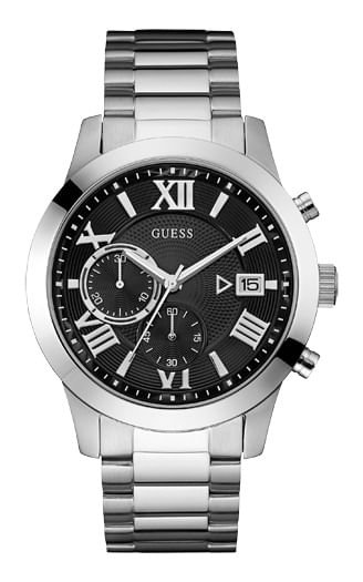 Relógio Guess Cronógrafo Masculino W0668G3 Prata 1