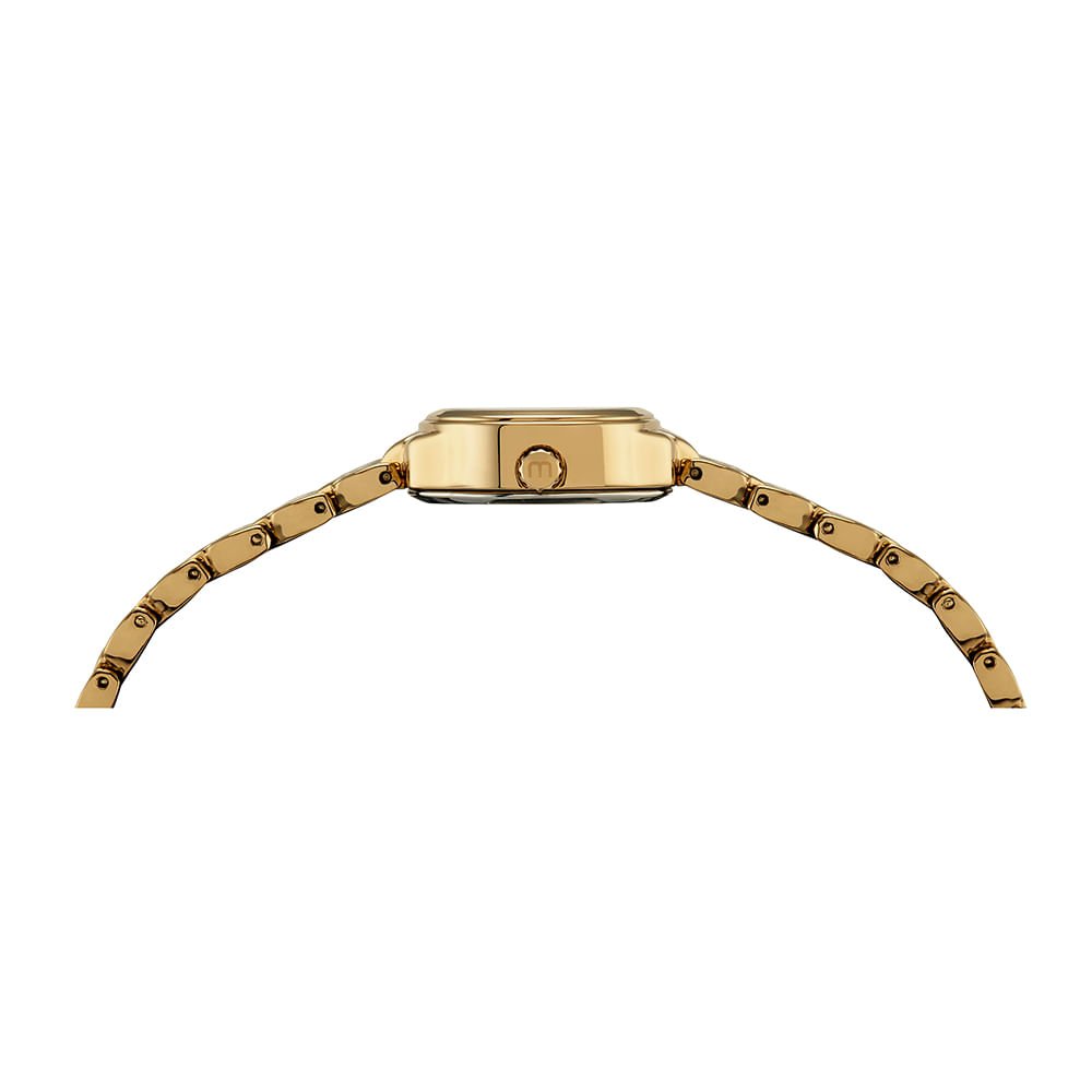Relógio Feminino Social Dourado Dourado 4