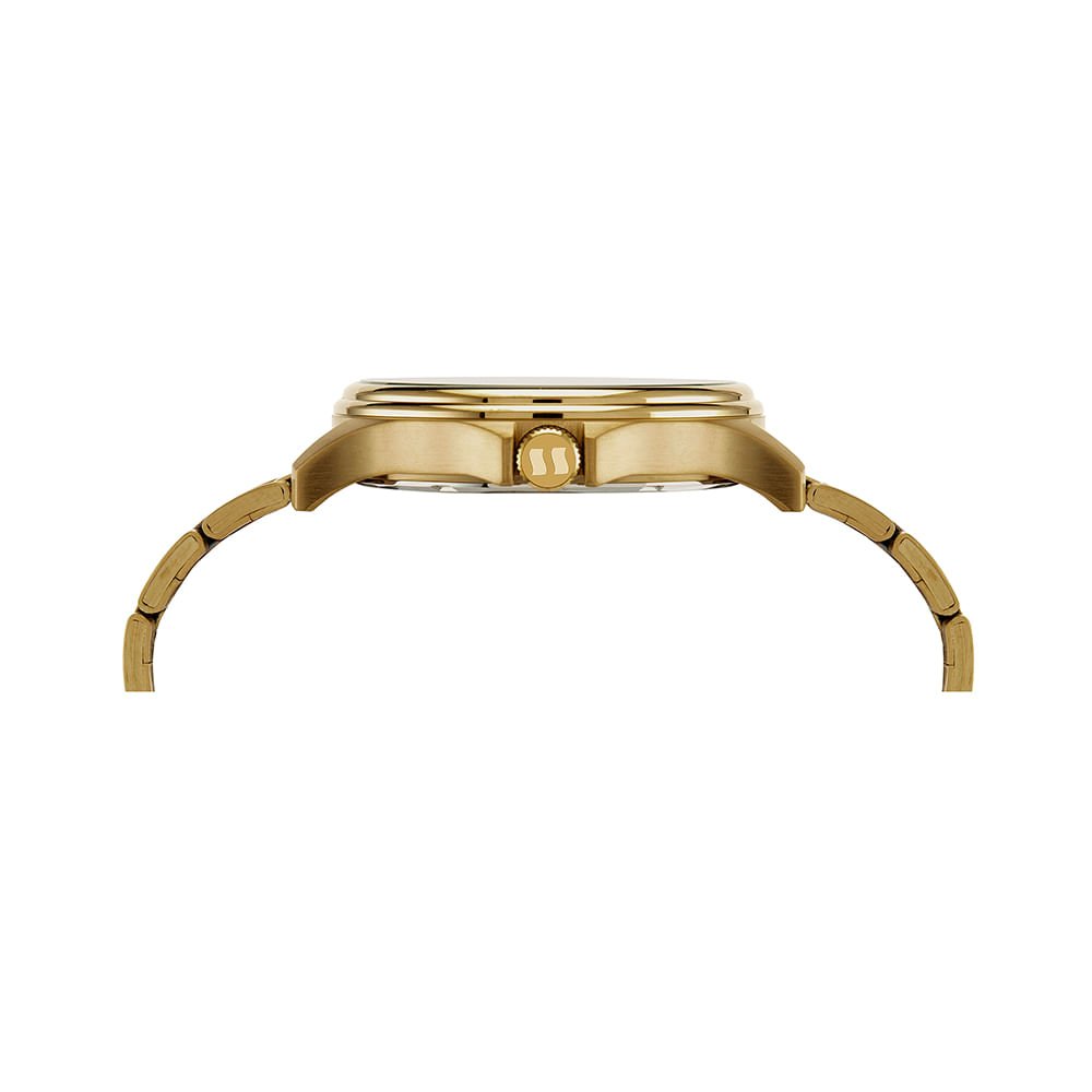 Kit Relógio Masculino Enfermagem Dourado Dourado 4