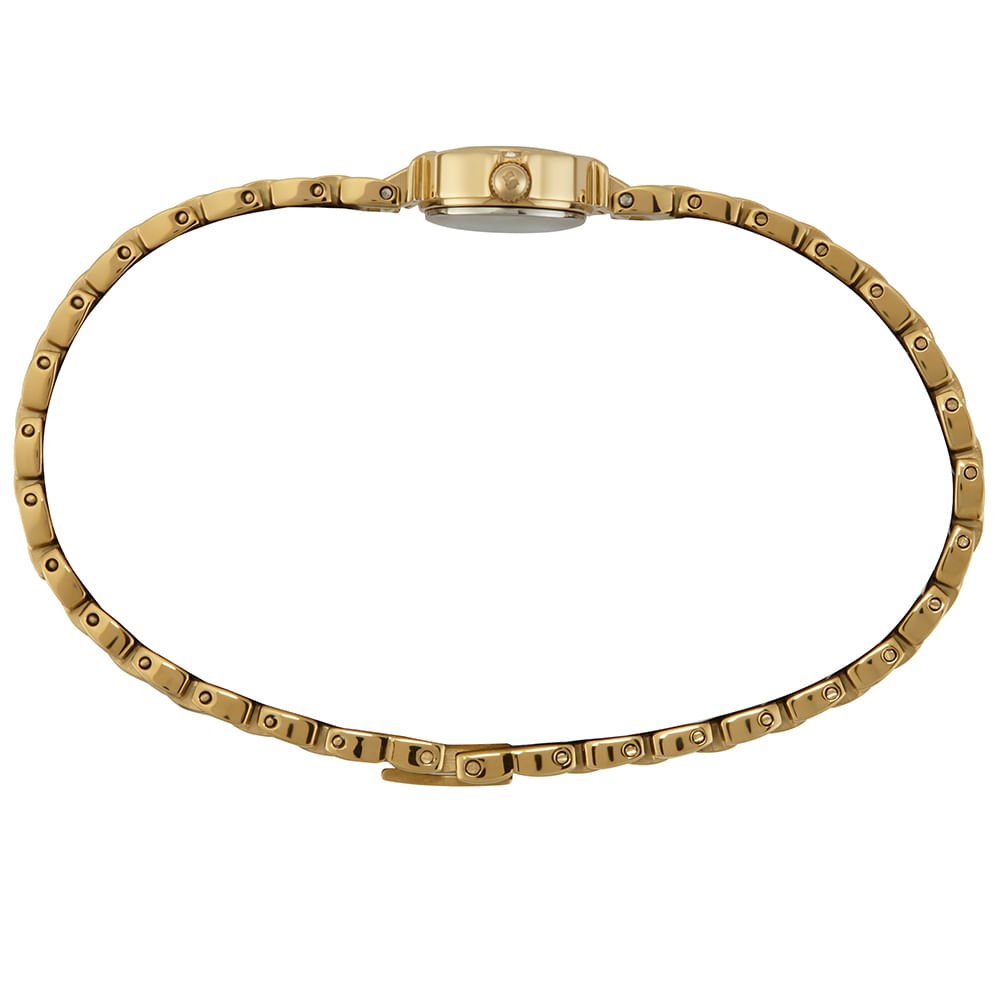 Relógio Feminino Aço Festa Dourado Dourado 4