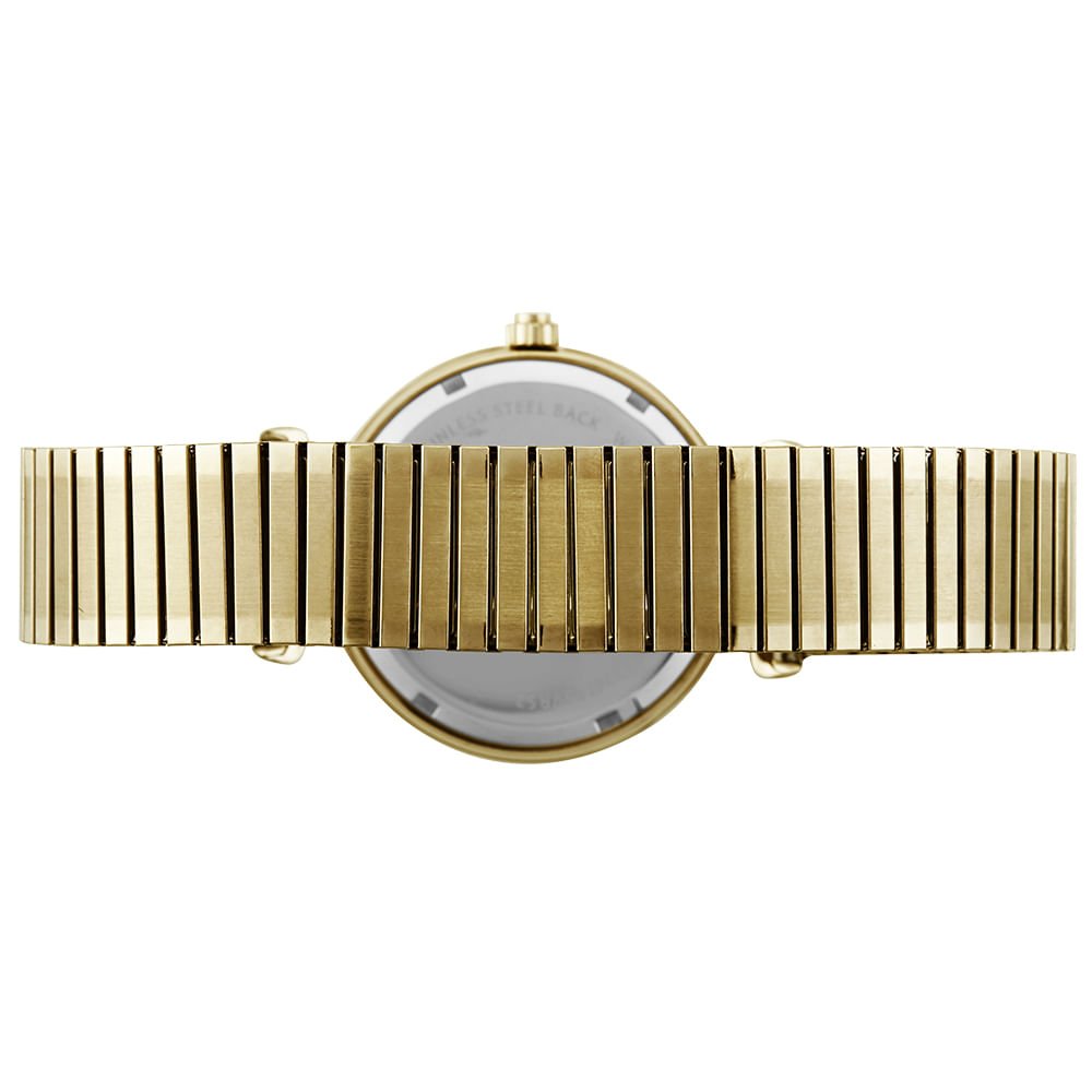 Relógio Feminino Bracelete Madrepérola Dourado Dourado 2