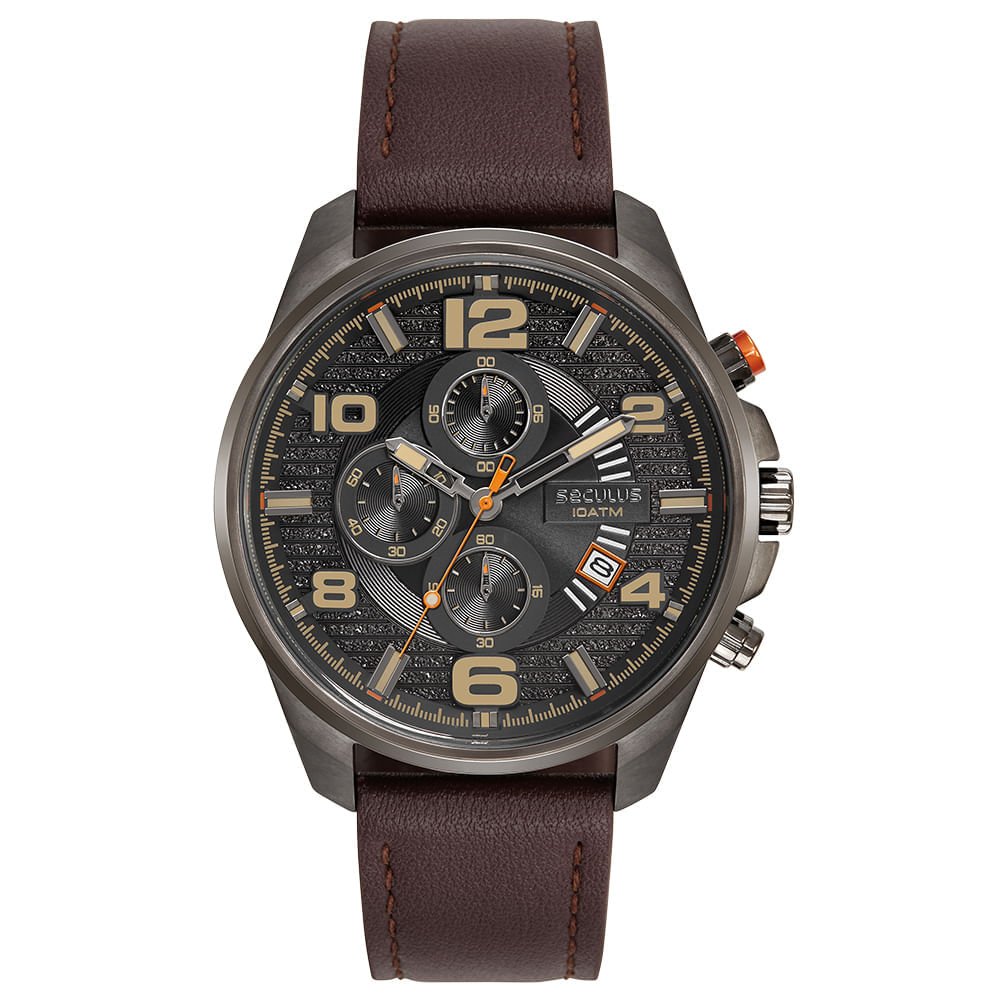 Relógio Technos Ts Carbon Grafite Masculino JS15FS/1F Preto