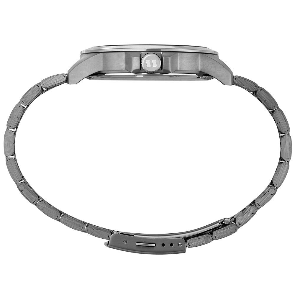 Relógio Masculino Analógico Mostrador Preto Preto 2