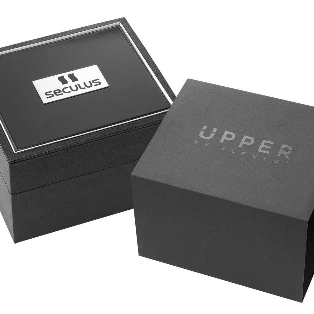 Relógio Masculino Kyoto Slim Azul Preto 6