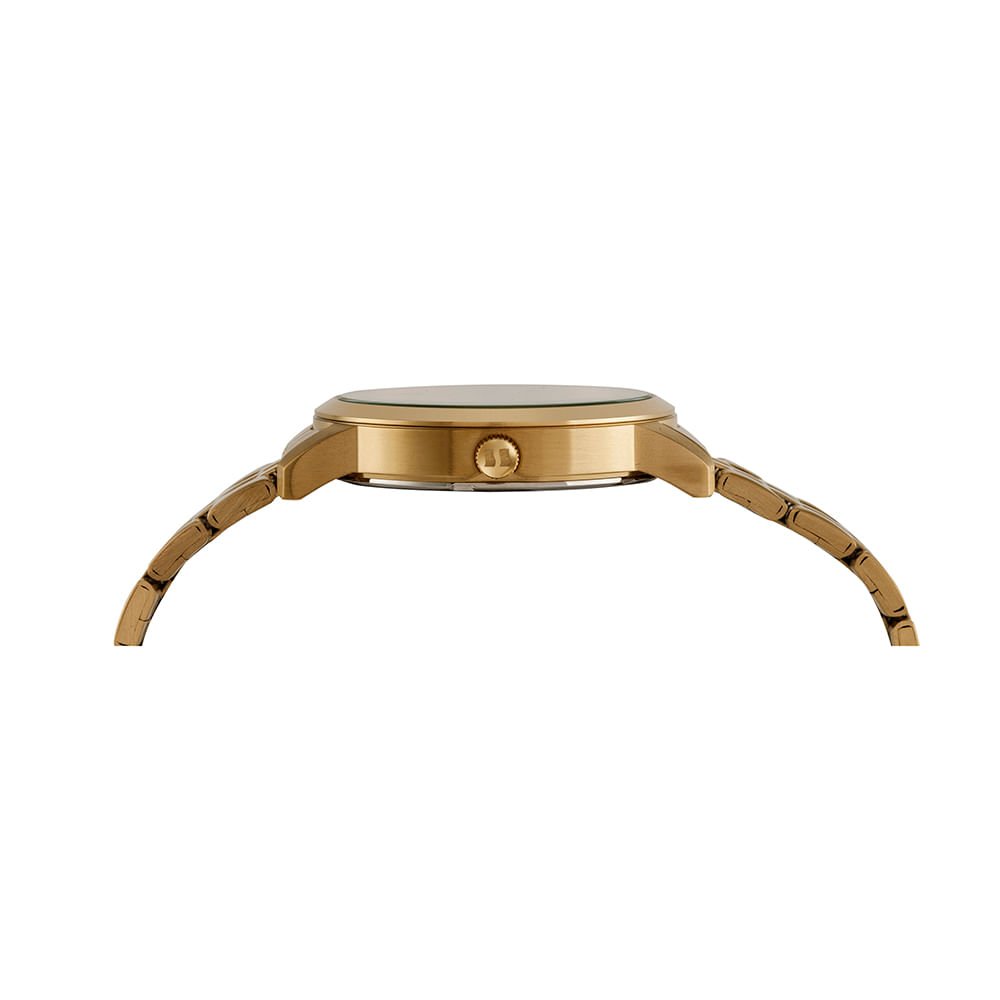 Kit Relógio Feminino Profissões Fisioterapia Dourado Dourado 3