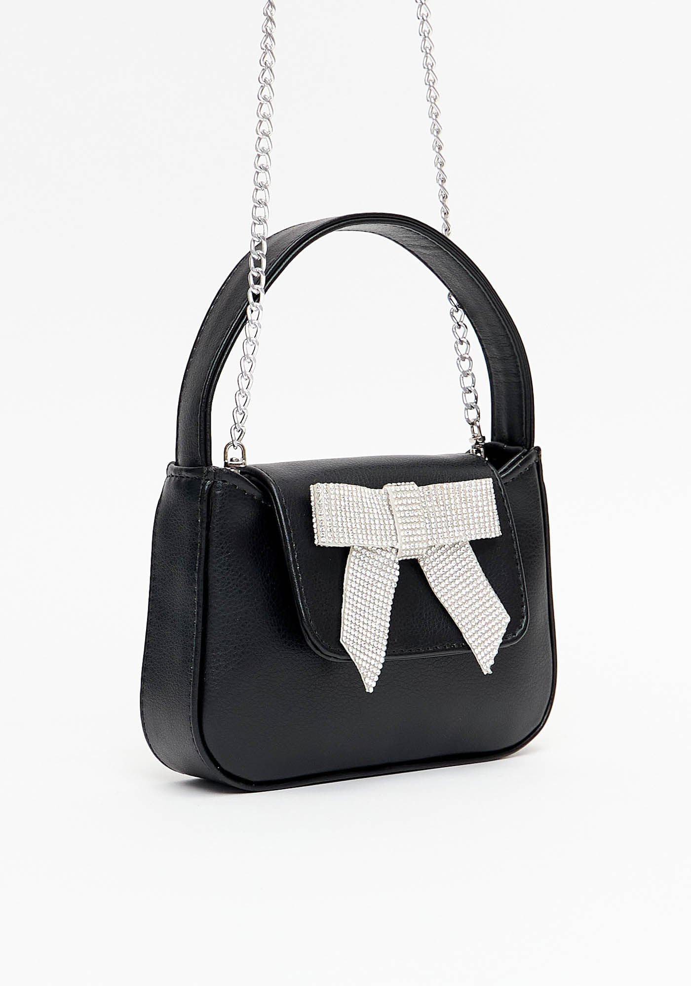 Bolsa Mini Tote Laço Preto 3