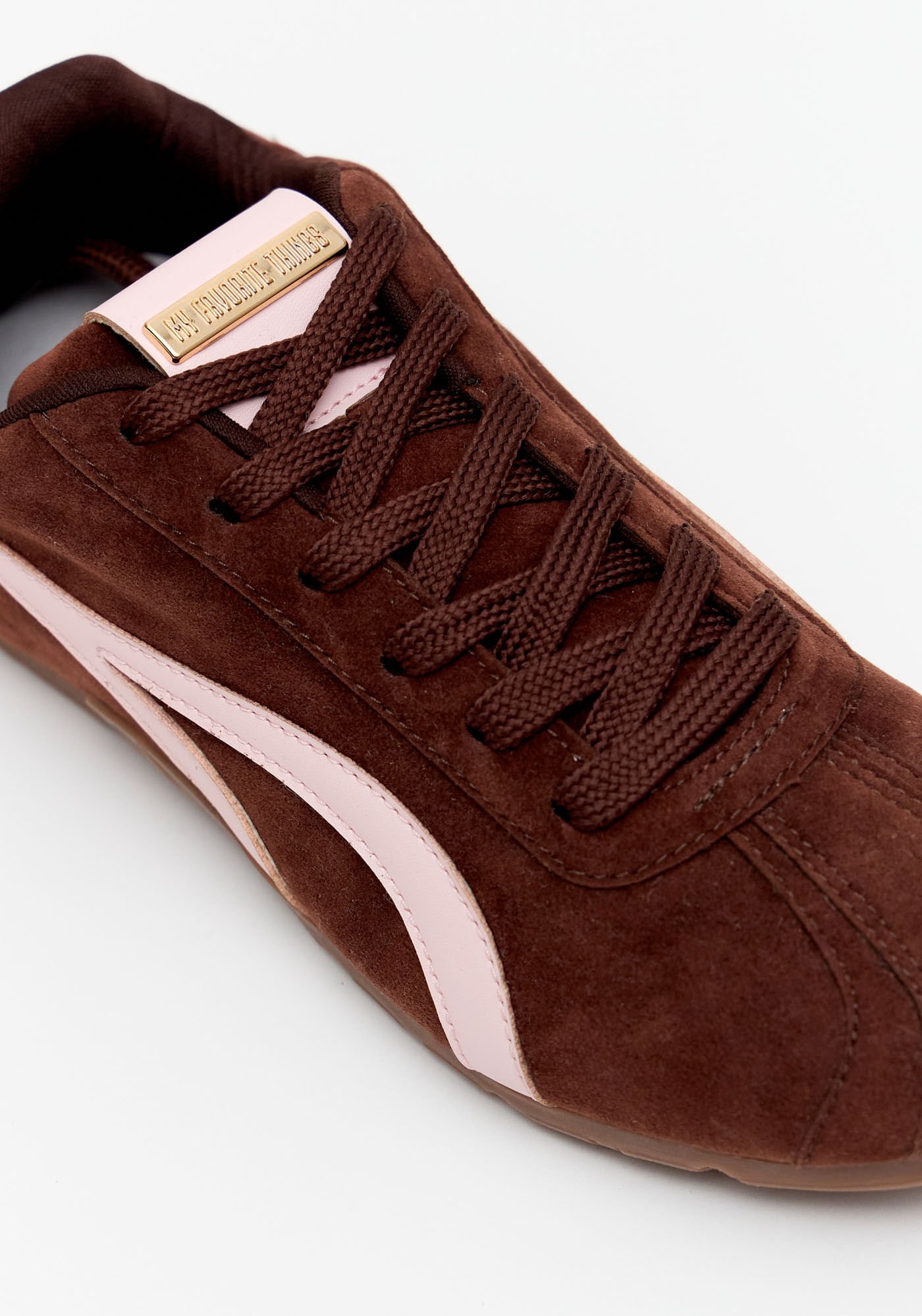 Tênis Camurça Recortes Marrom 2