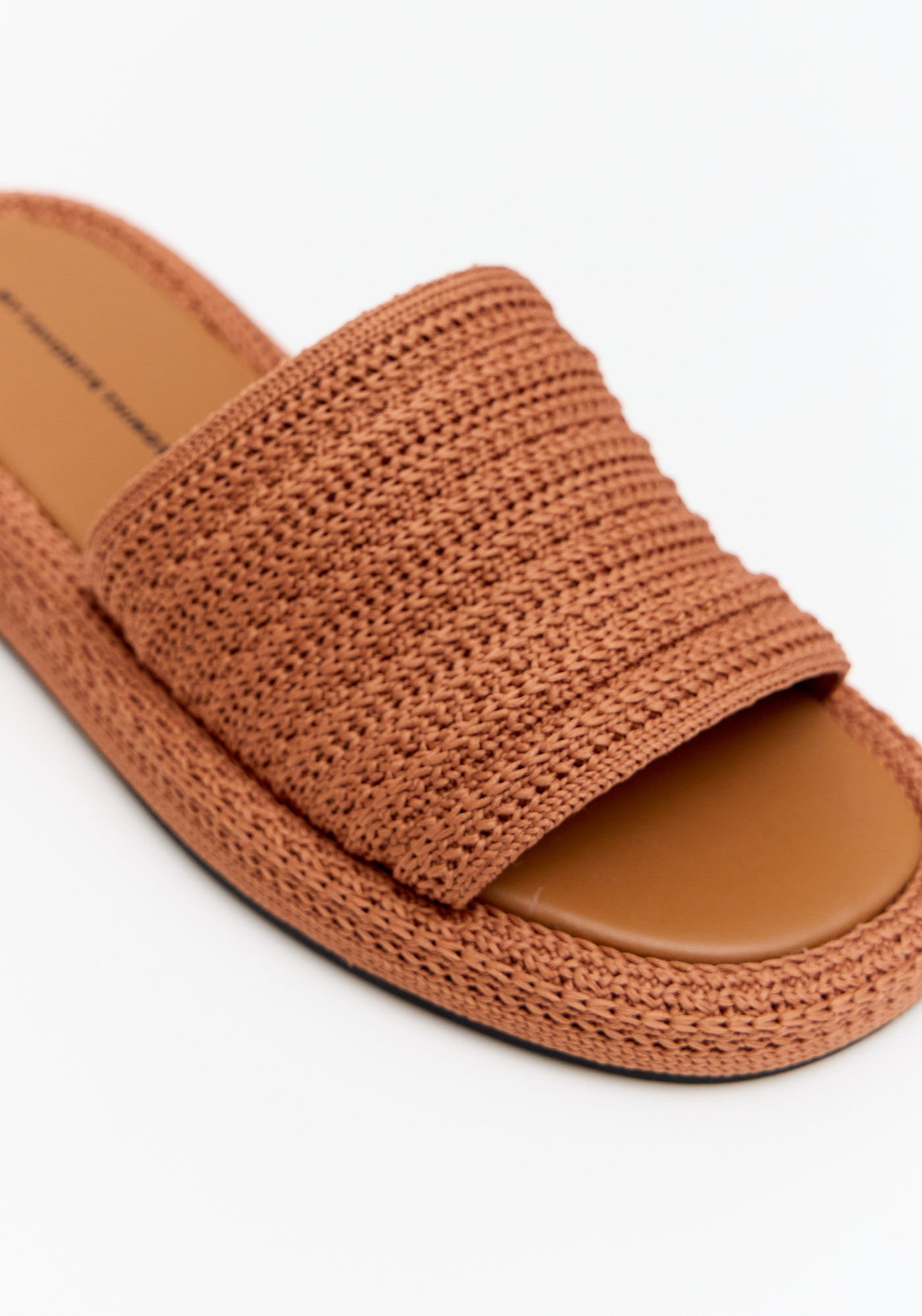 Papete Crochê Marrom 3