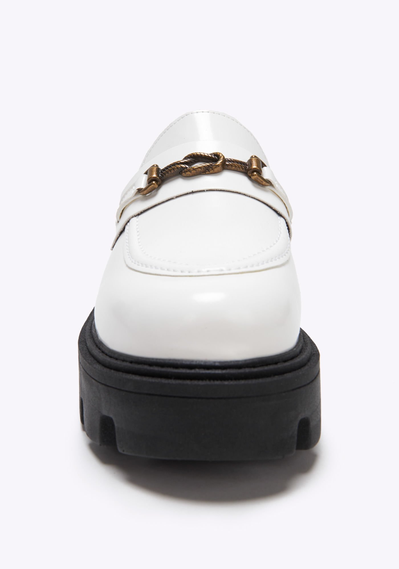 Loafer Box Tratorado Branco