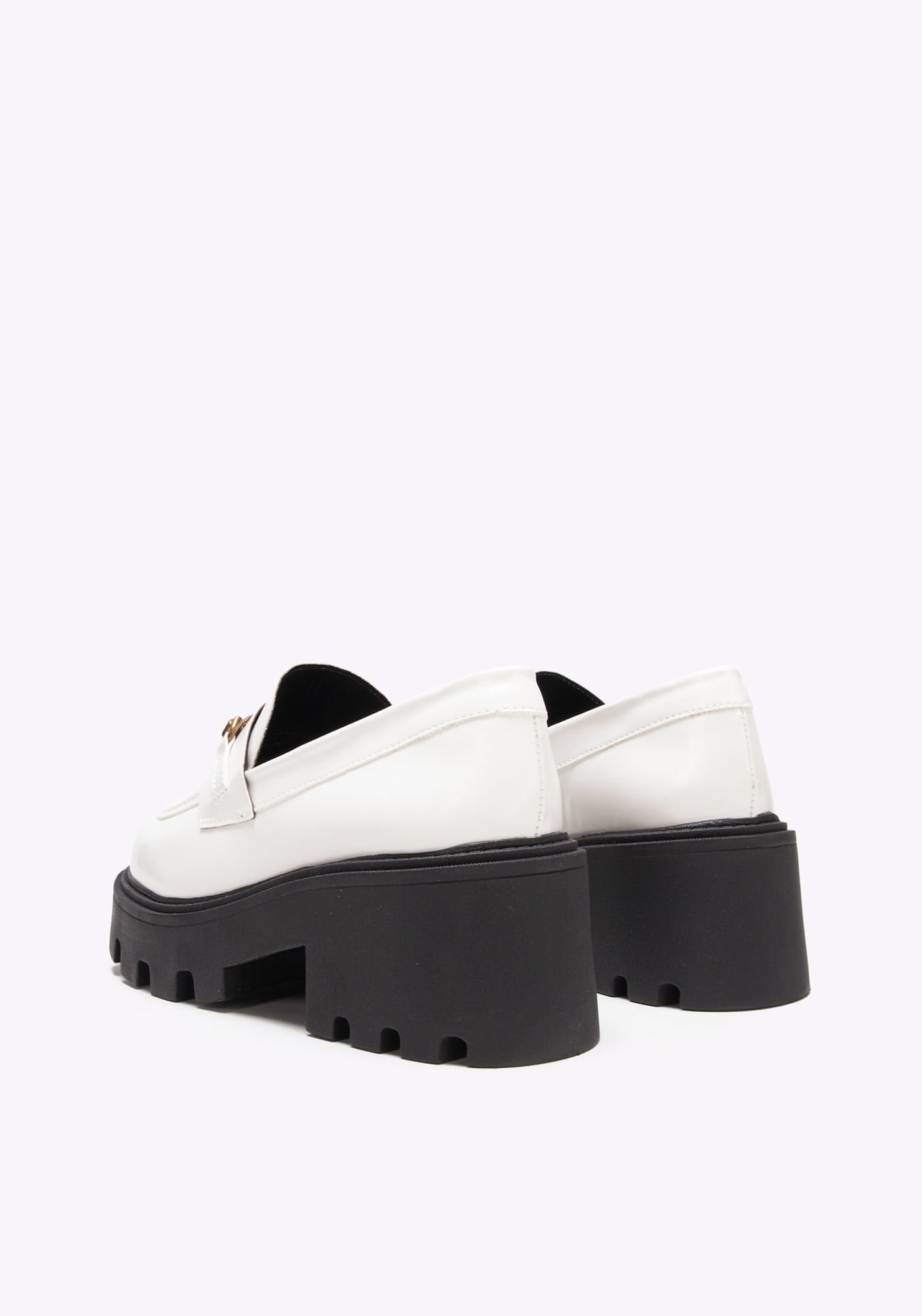 Loafer Box Tratorado Branco