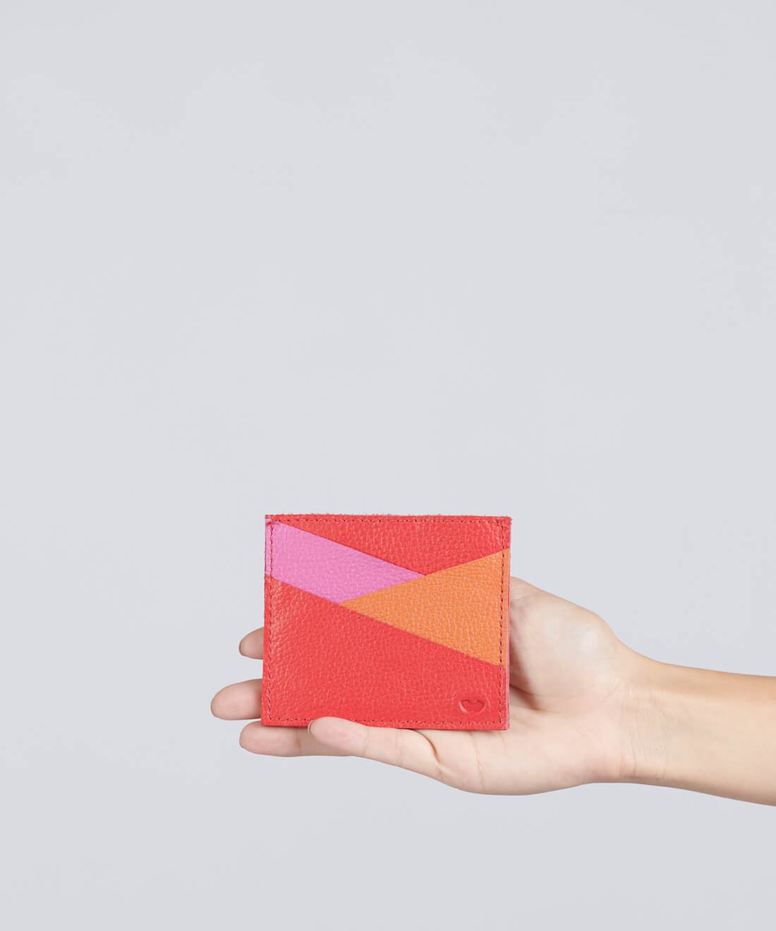 Porta Cartão Croma - Vermelho Laranja 2