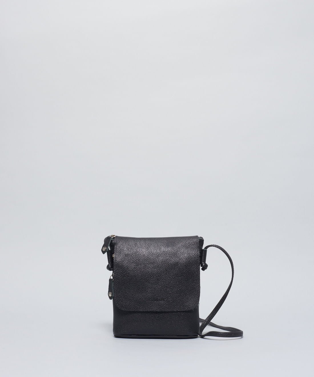 Bolsinha Duo Zip - Preto Preto 3