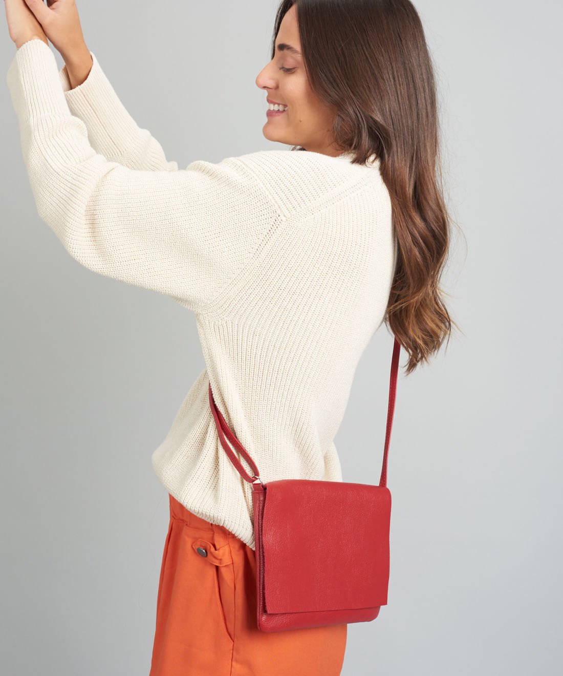 Bolsa Blues - Vermelho Vermelho 4