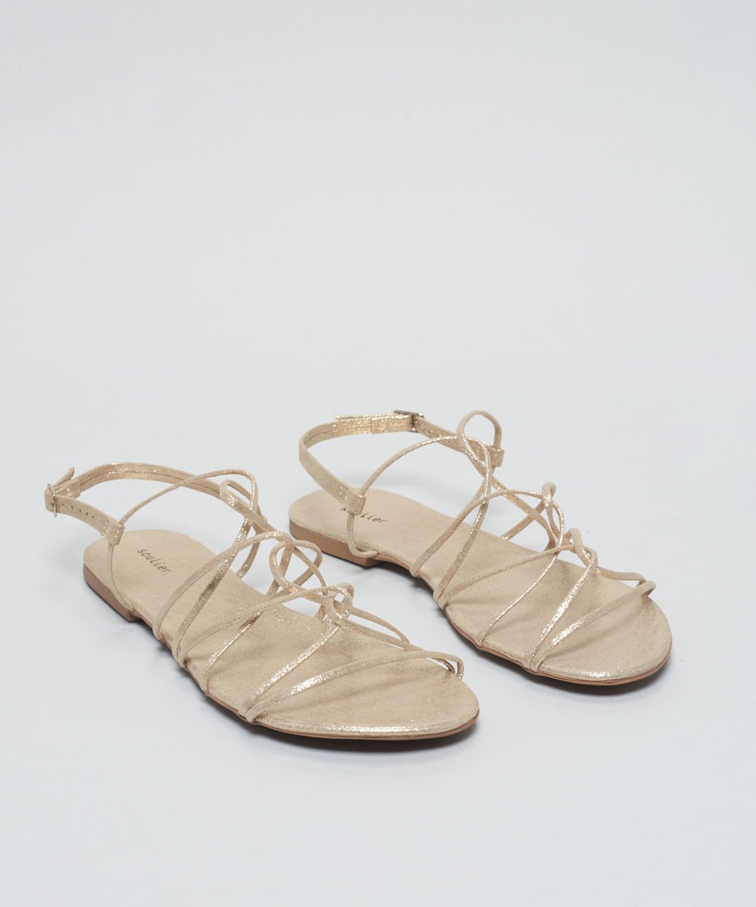 Rasteirinha Soulier 7010702504334 Dourado 2