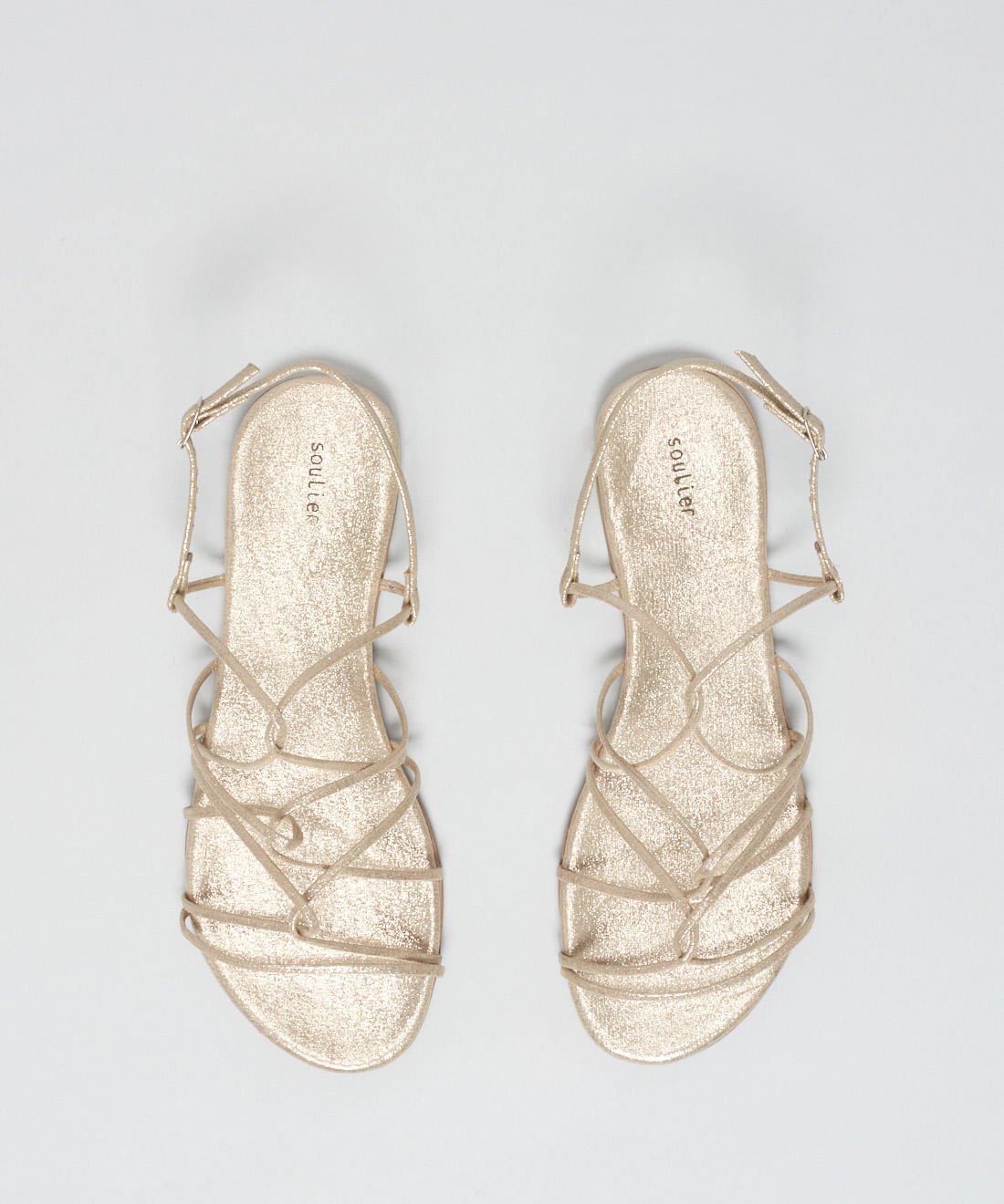 Rasteirinha Soulier 7010702504334 Dourado 4