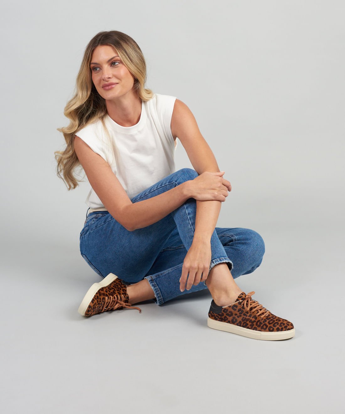 Tênis Soulier Pelo Onça Básico Feminino