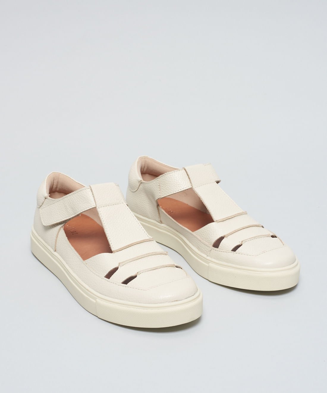 Tenis Aberto Recortes - Offwhite Branco 2