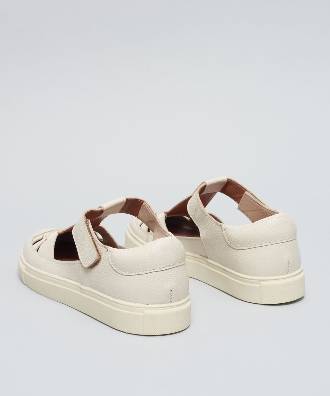 Tenis Aberto Recortes - Offwhite Branco 3