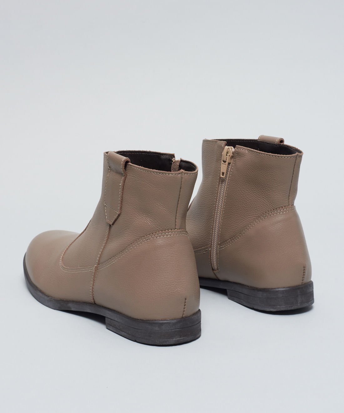 Bota Cano Curto Alice - Cinza Cinza 3