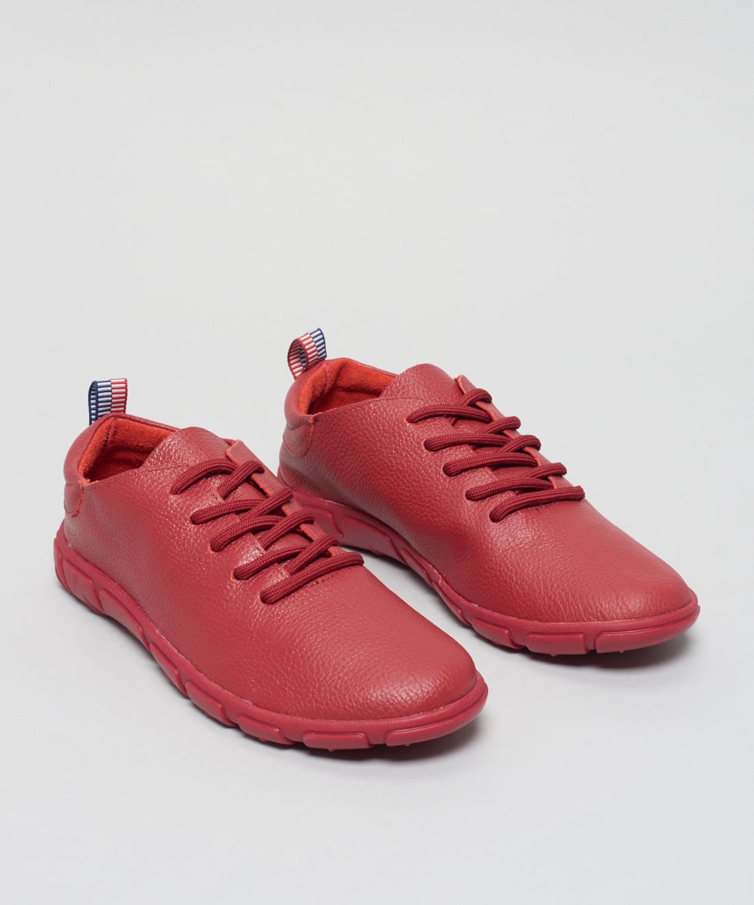 Tenis Frances Monocolor - Bordo Vermelho 2