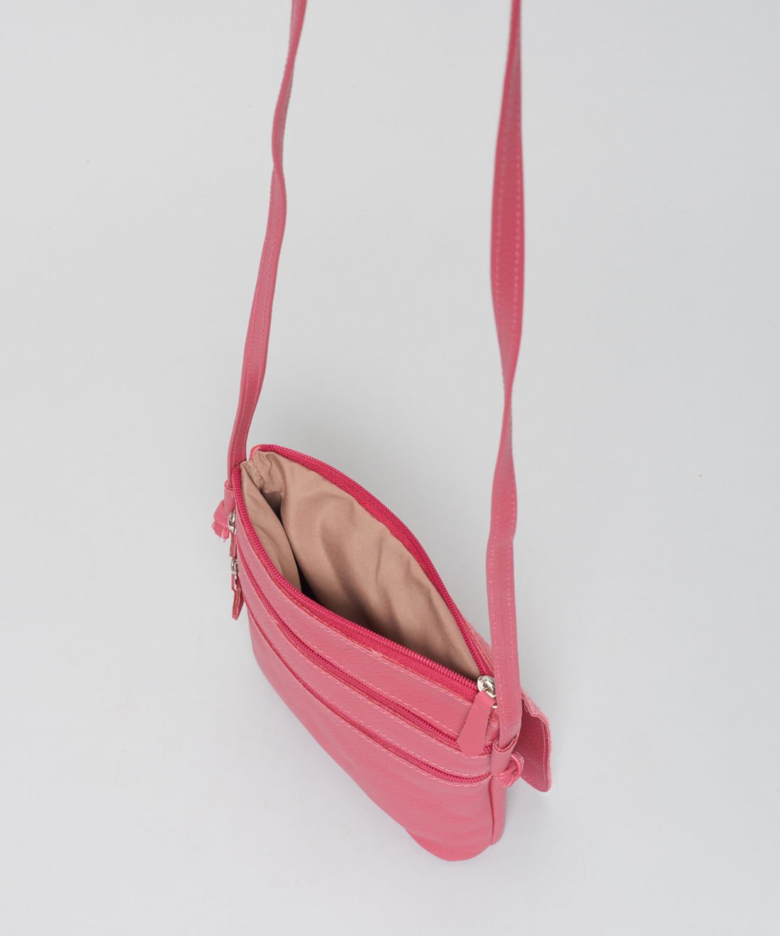 Bolsinha Duo Zip - Pitaya Rosa 4