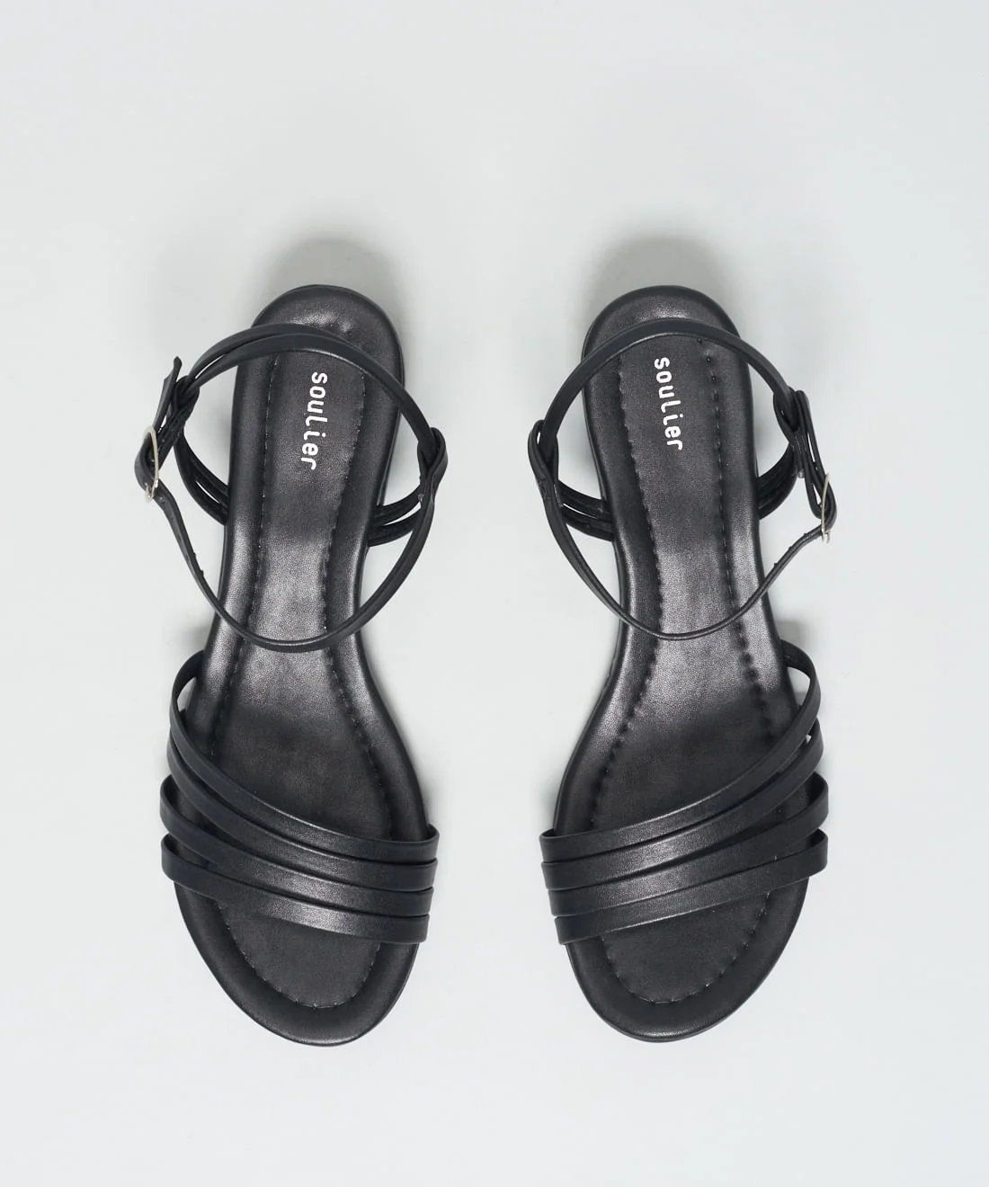 Rasteira Saltinho Nat - Preto Preto 4