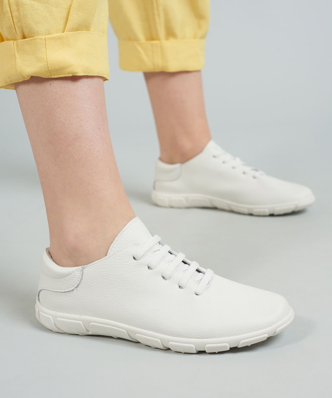 Tenis Frances Flex - Branco Branco 5