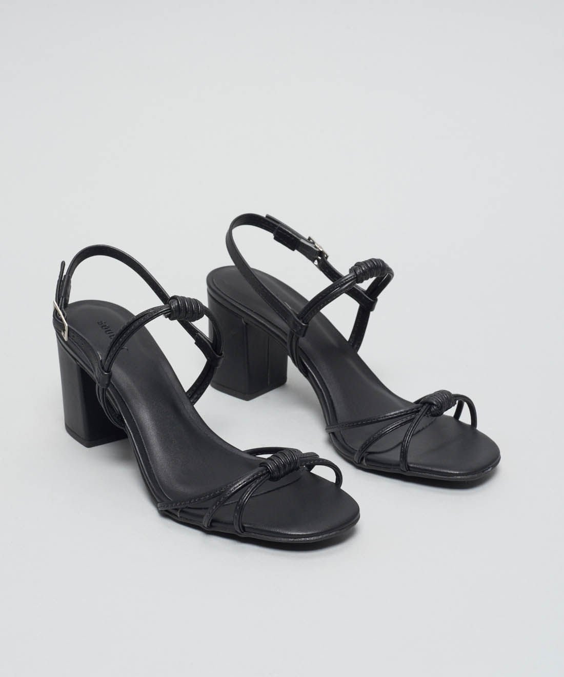 Sandalia Media Nozinho - Preto Preto 2