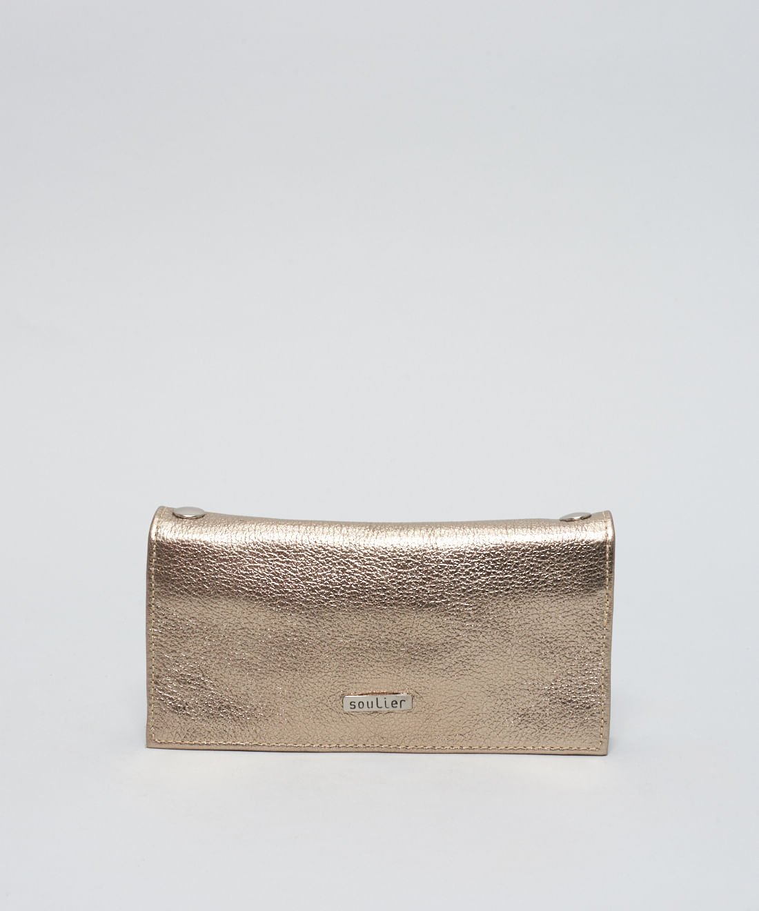 Carteira Alca Removivel Neo - Prata Velho Dourado 3