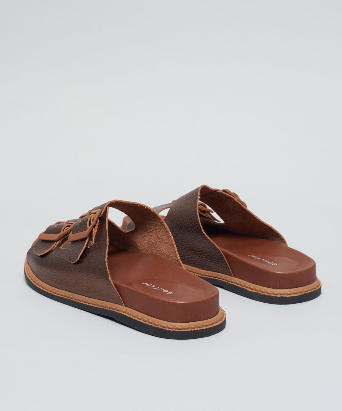 Rasteira Anatomica Vira - Bronze Marrom 3