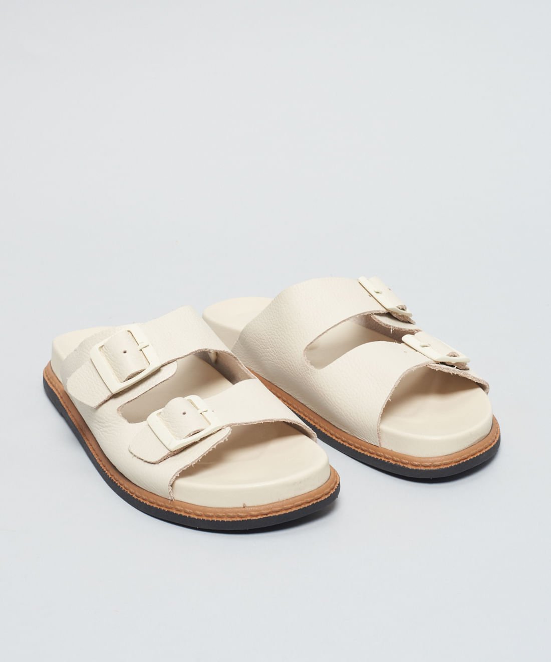 Rasteira Anatomica Vira - Offwhite Branco 2