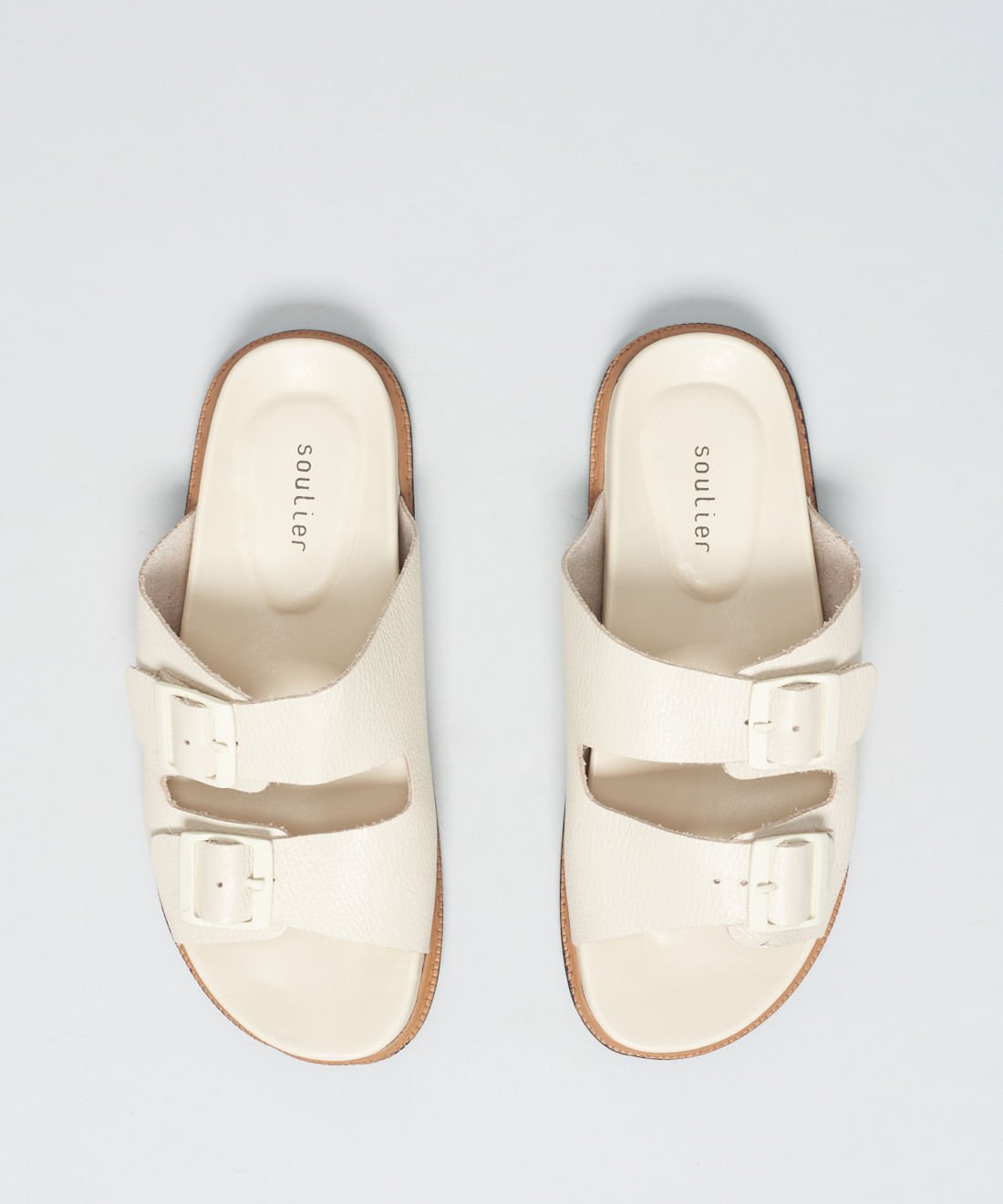 Rasteira Anatomica Vira - Offwhite Branco 4