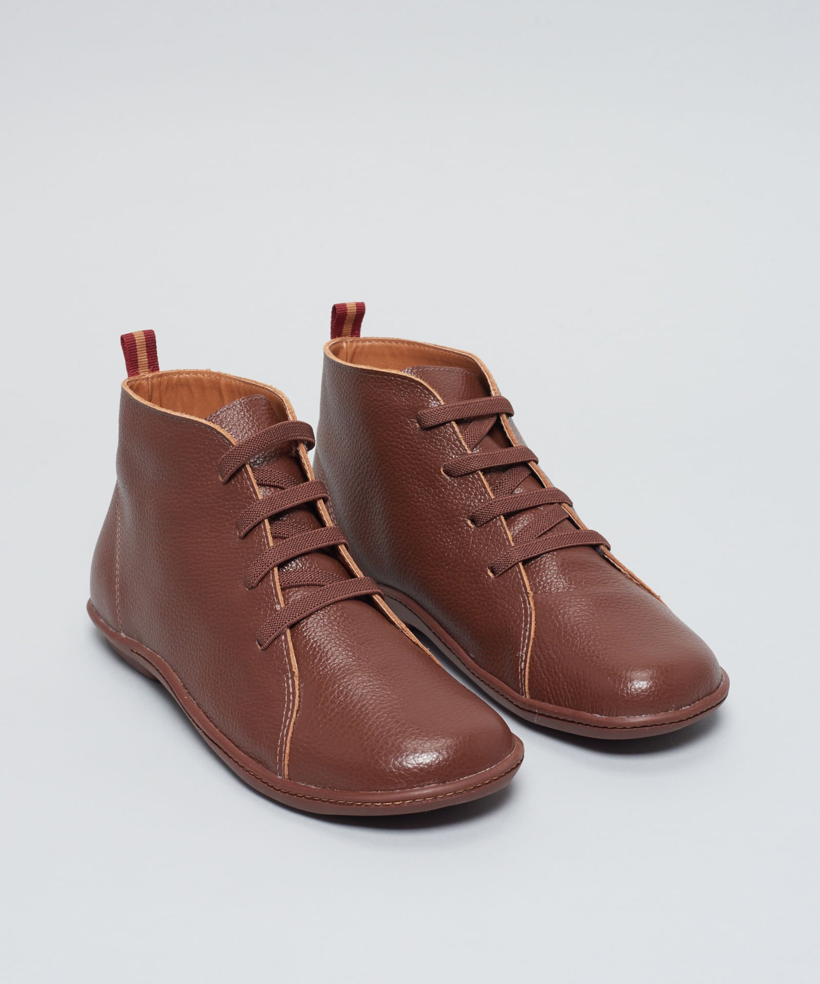 Bota Couro Comfort - Chocolate Marrom 2