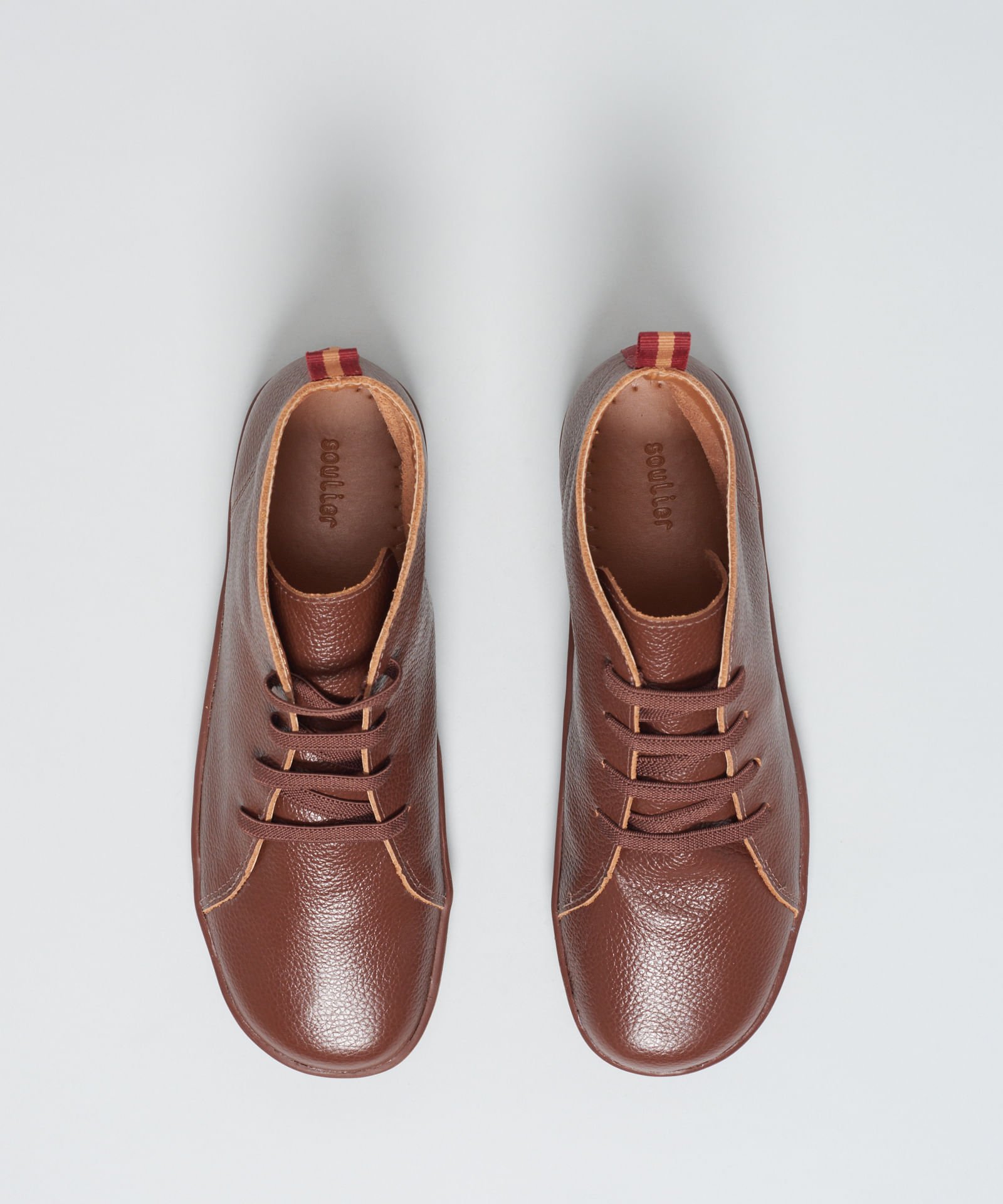 Bota Couro Comfort - Chocolate Marrom 4