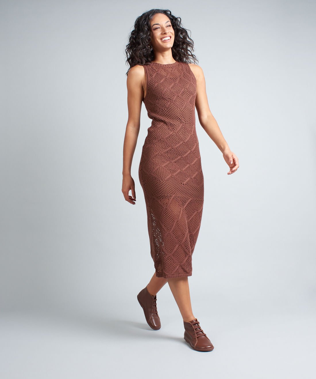 Bota Couro Comfort - Chocolate Marrom 5