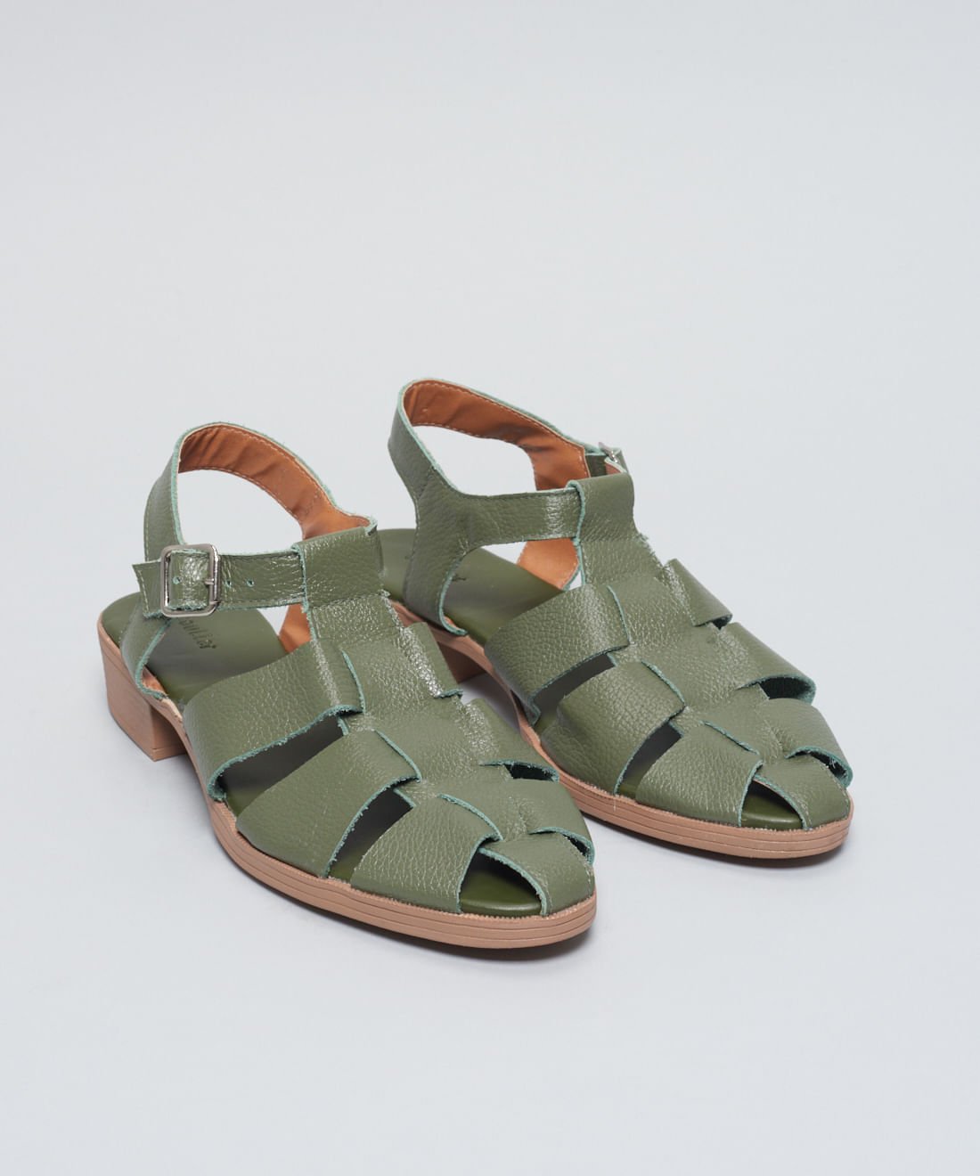 Rasteira Pescador Olivia - Verde Militar Verde Militar 2