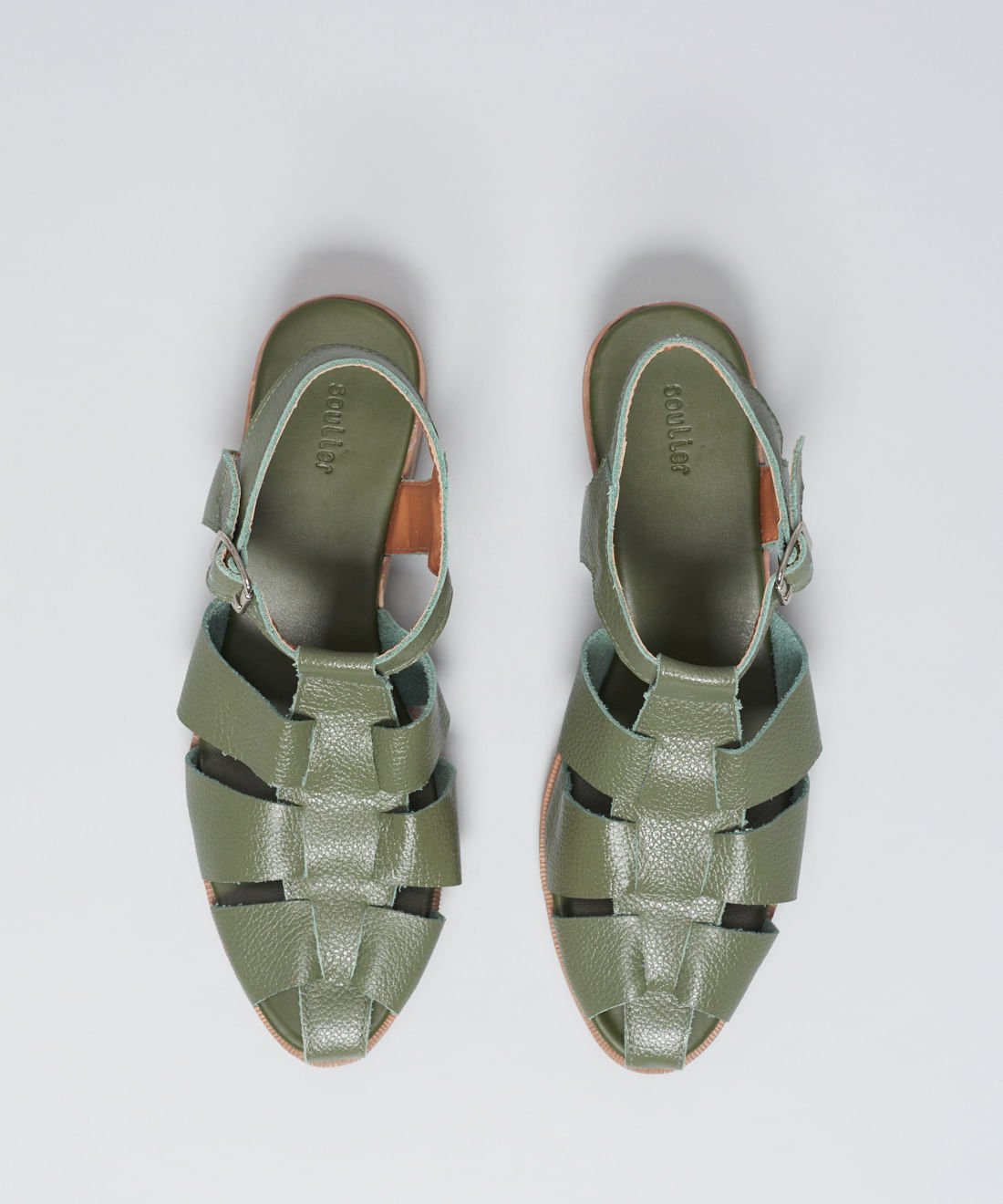 Rasteira Pescador Olivia - Verde Militar Verde Militar 4