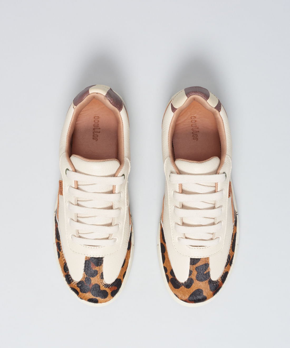 Tenis Couro Onca Isa - Onca Onça/Branco 4