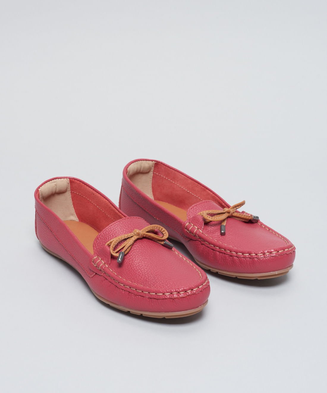 Mocassim Couro Detalhe - Cereja Cereja 2