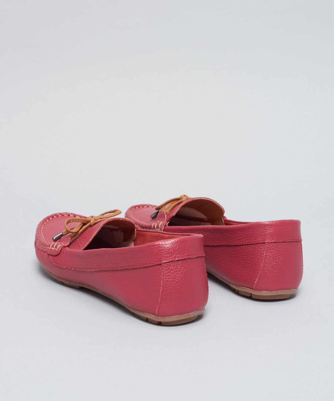 Mocassim Couro Detalhe - Cereja Cereja 3