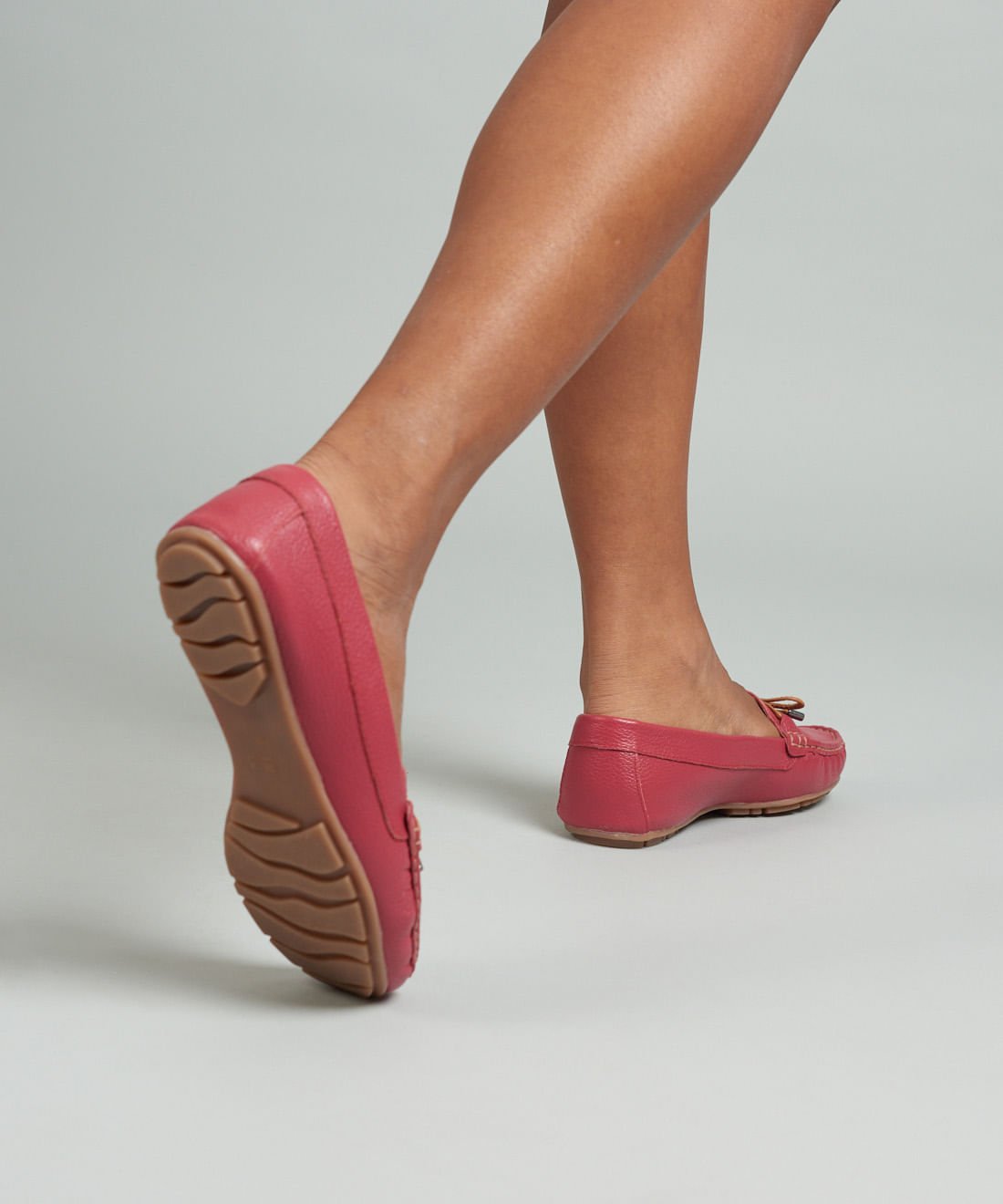 Mocassim Couro Detalhe - Cereja Cereja 5